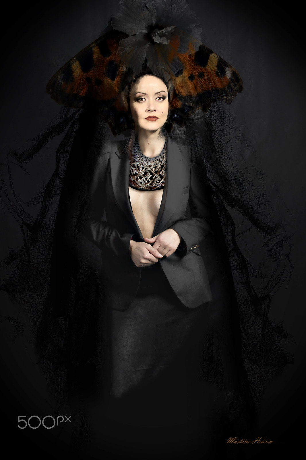 Minolta/Sony AF 24-105mm F3.5-4.5 (D) sample photo. "aglais bride of darkness" - "aglais la fiancée de l'ombre" photography