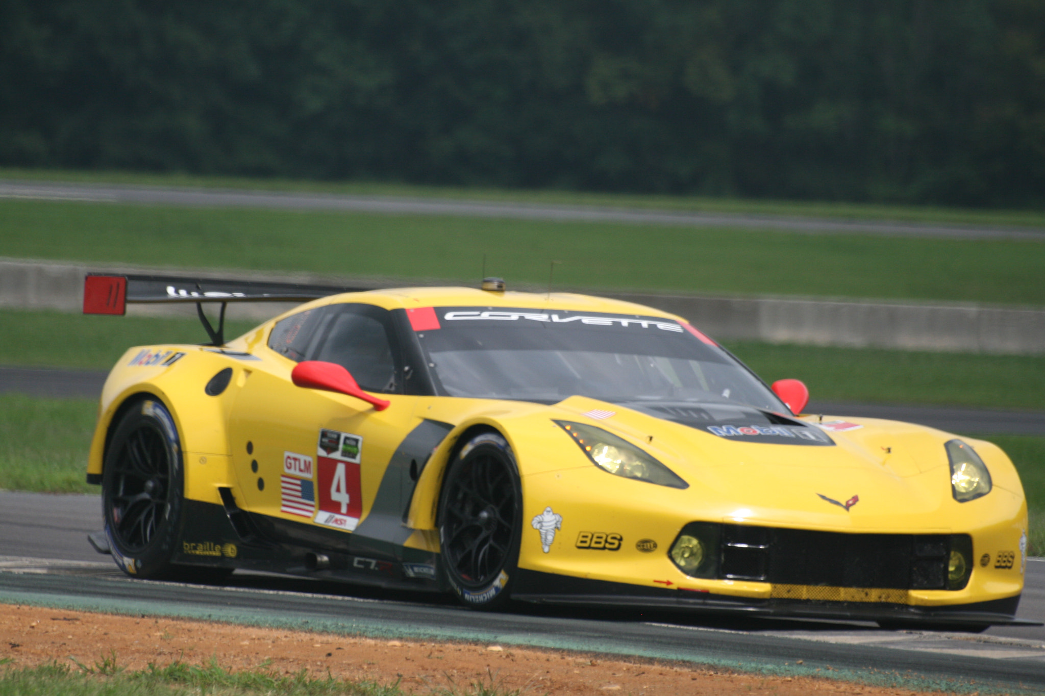 Sigma 70-300mm F4-5.6 APO DG Macro sample photo. Corvette-race-car.jpg photography