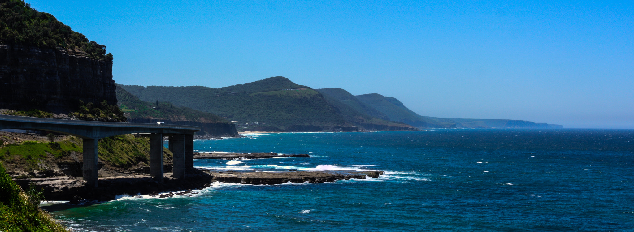 Nikon 1 Nikkor VR 30-110mm F3.8-5.6 sample photo. Sea cliff bridge photography