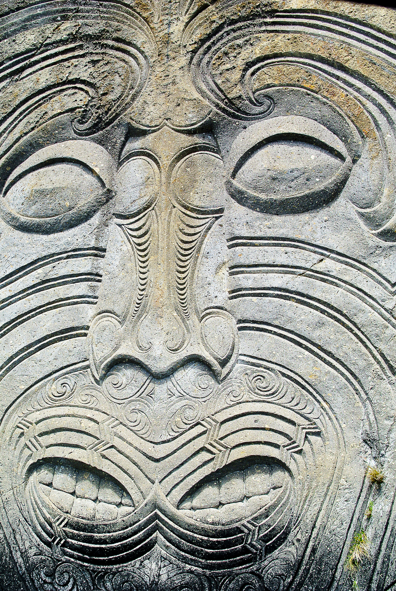 Nikon 1 V1 + Nikon 1 Nikkor 18.5mm F1.8 sample photo. Taupo lake - new zealand - maori face photography