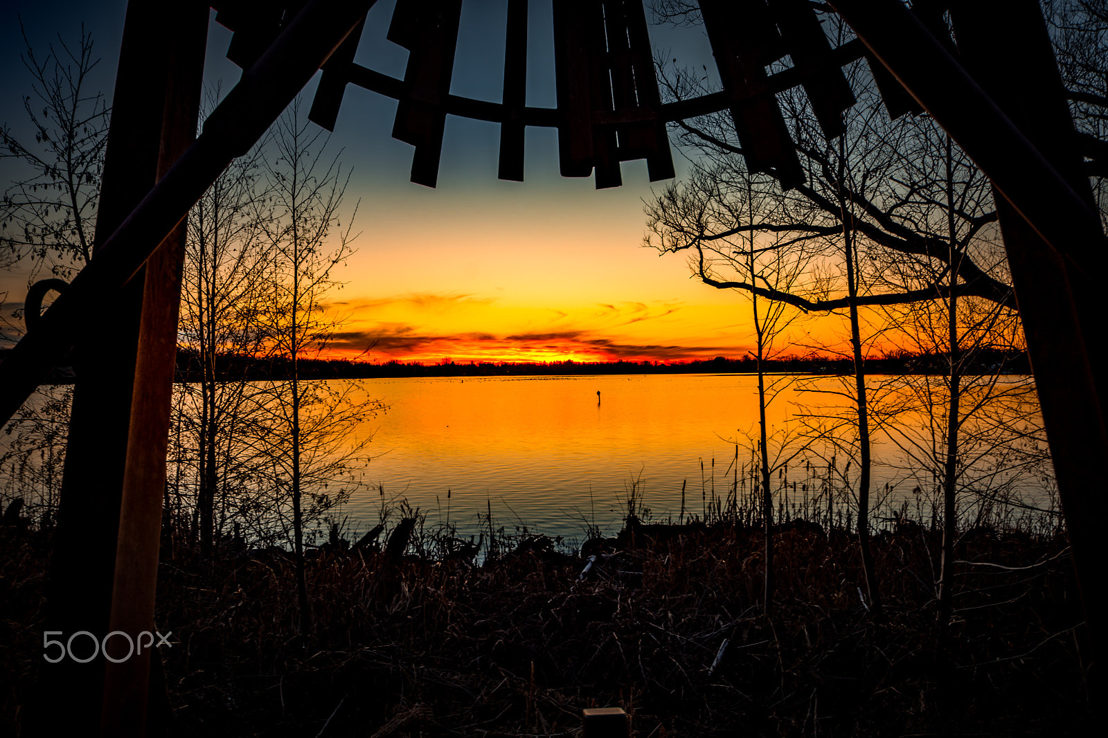 Sigma 8-16mm F4.5-5.6 DC HSM sample photo. Sunset lake 9 photography