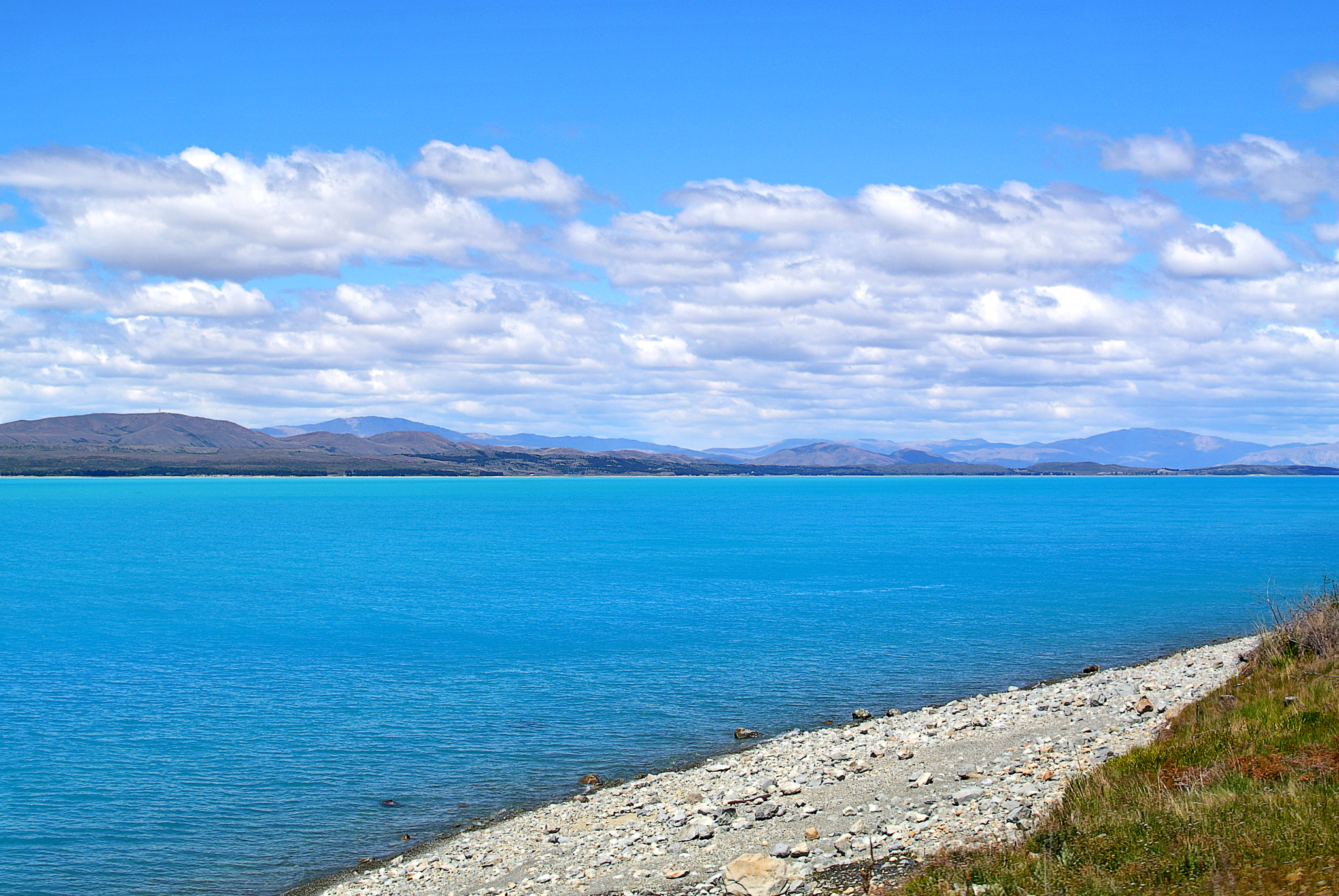 Nikon 1 Nikkor 18.5mm F1.8 sample photo. Pukaki lake - new zealand photography