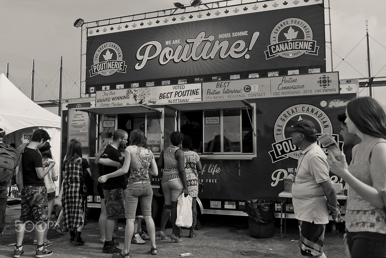 Sony Alpha DSLR-A330 sample photo. The great canadian poutine photography