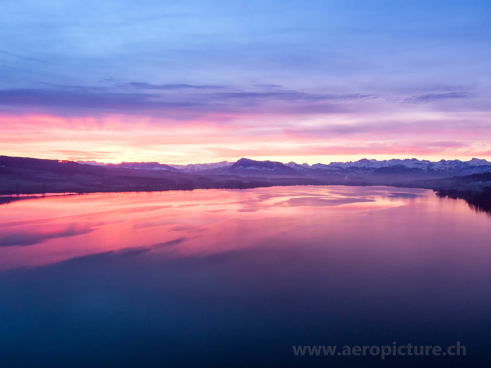 DJI FC550 + OLYMPUS M.12mm F2.0 sample photo. Sunrise mountains photography