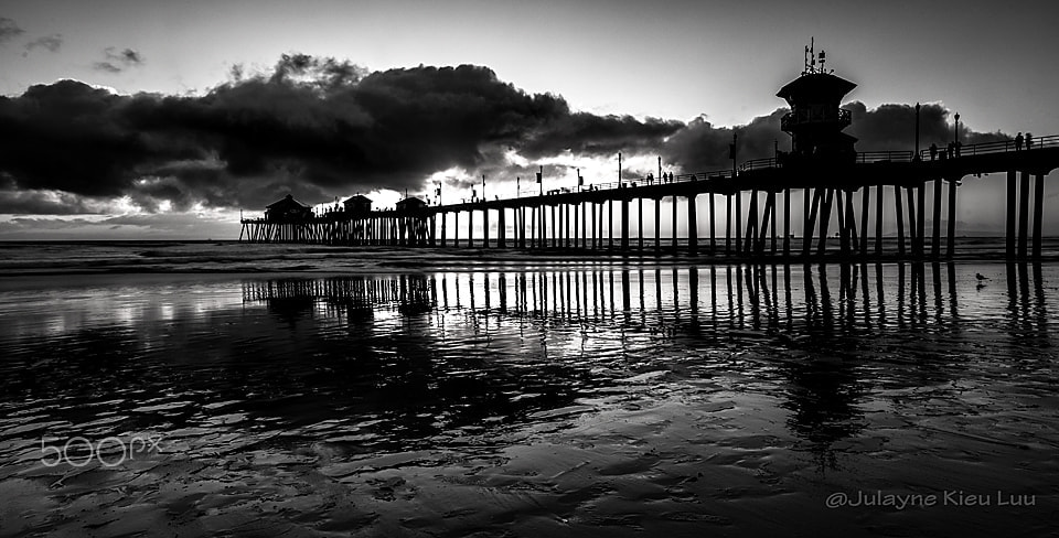 Leica Tri-Elmar-M 16-18-21mm F4 ASPH sample photo. Huntington beach photography