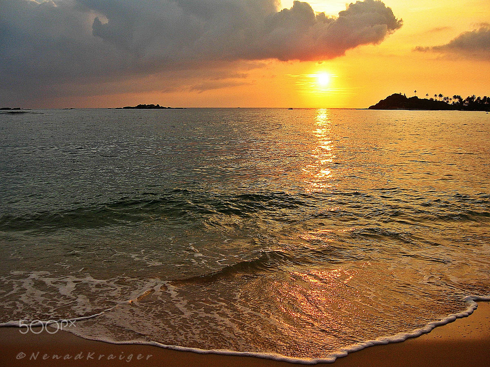 Canon POWERSHOT A530 sample photo. Karon beach sunset, phuket. photography