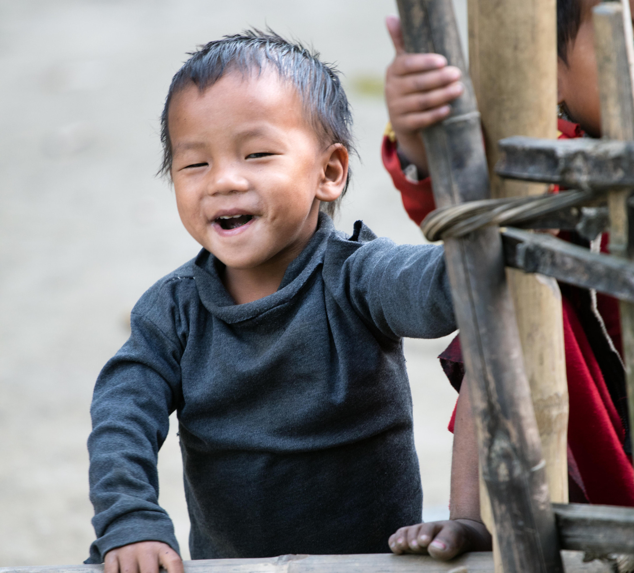 Canon EOS 5DS + Canon EF 70-200mm F4L USM sample photo. Laughing boy majuli photography