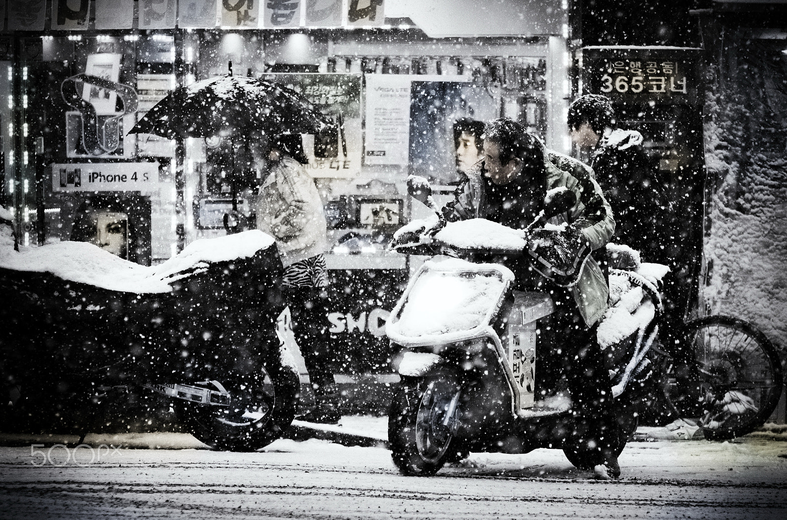 Pentax K-5 sample photo. A snowy day - 2 photography