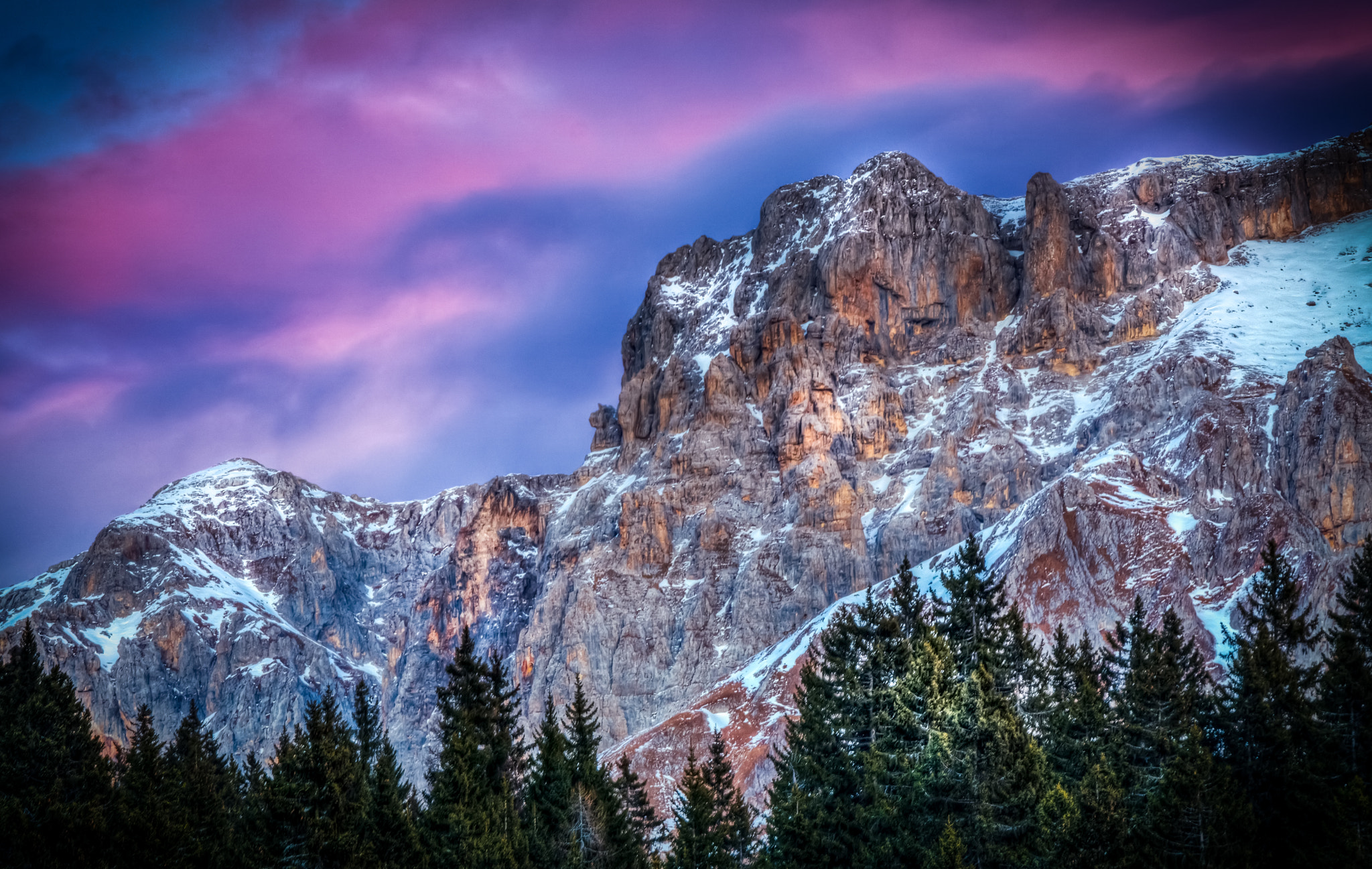 Tamron SP 70-300mm F4-5.6 Di USD sample photo. Brenta dolomites photography