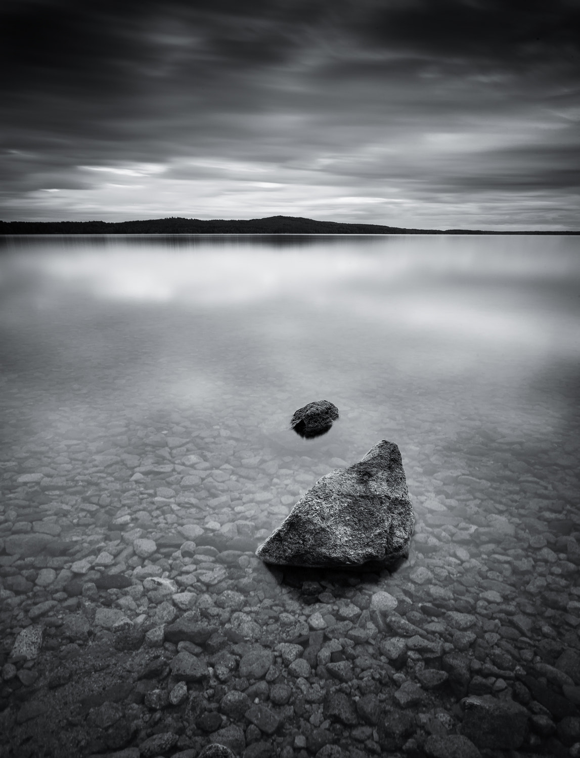 Canon EOS-1Ds Mark III sample photo. 450 seconds by the lake photography