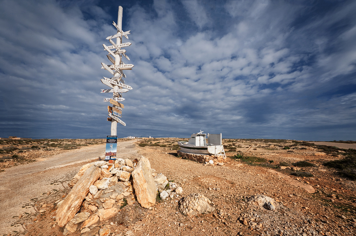 Sigma 8-16mm F4.5-5.6 DC HSM sample photo. Signs in lampedusa photography