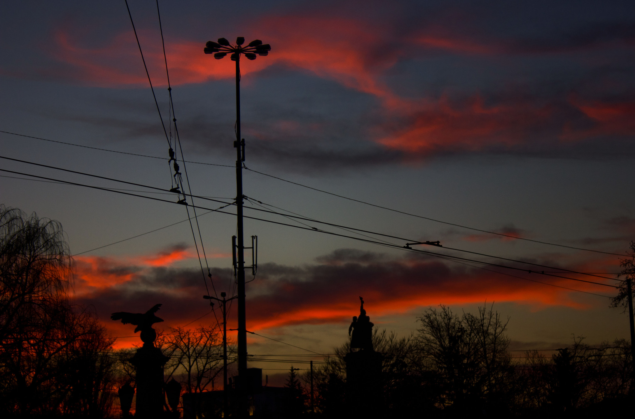 Canon EF-S 18-55mm F3.5-5.6 sample photo. Sunset in sofia photography