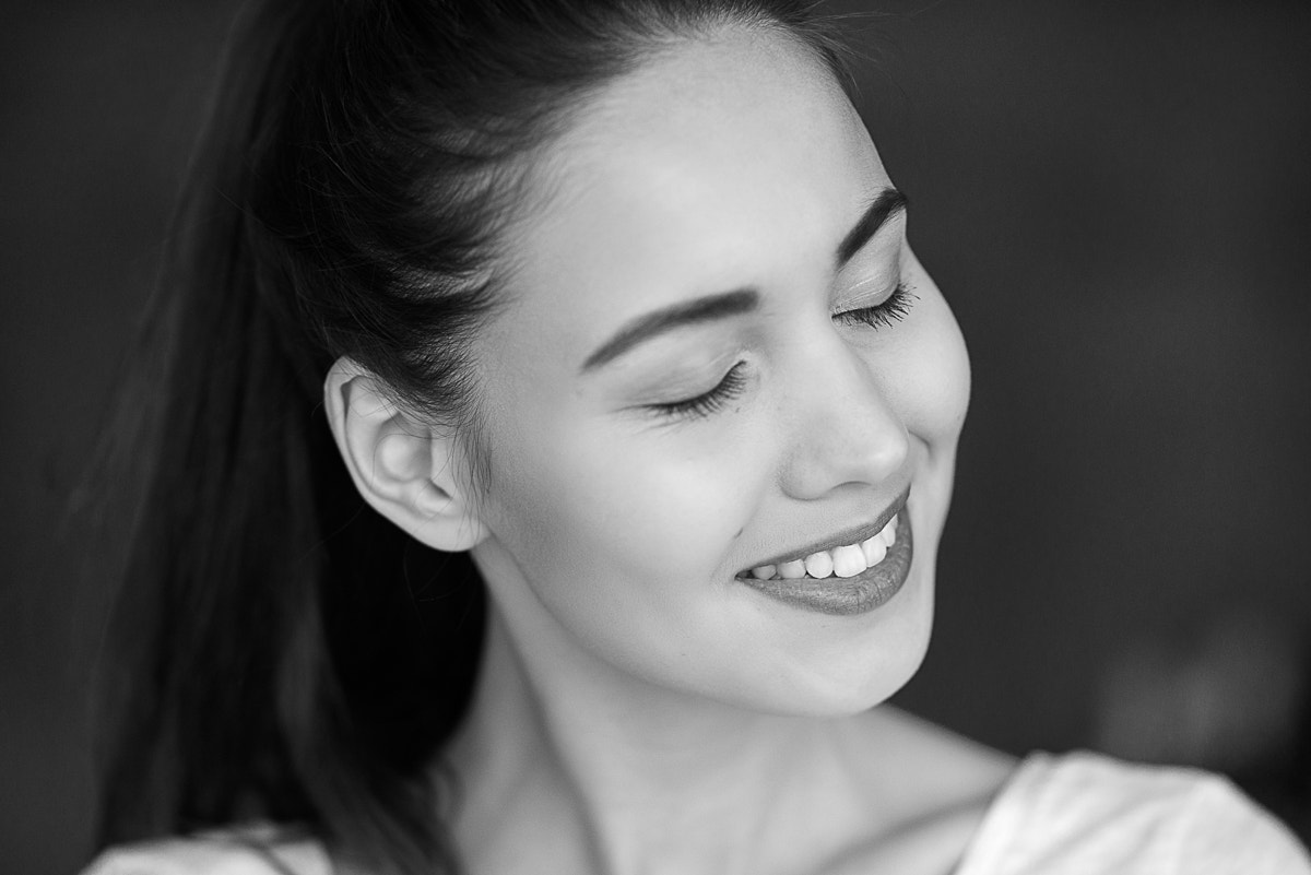 Sony Planar T* 85mm F1.4 ZA sample photo. Настя photography