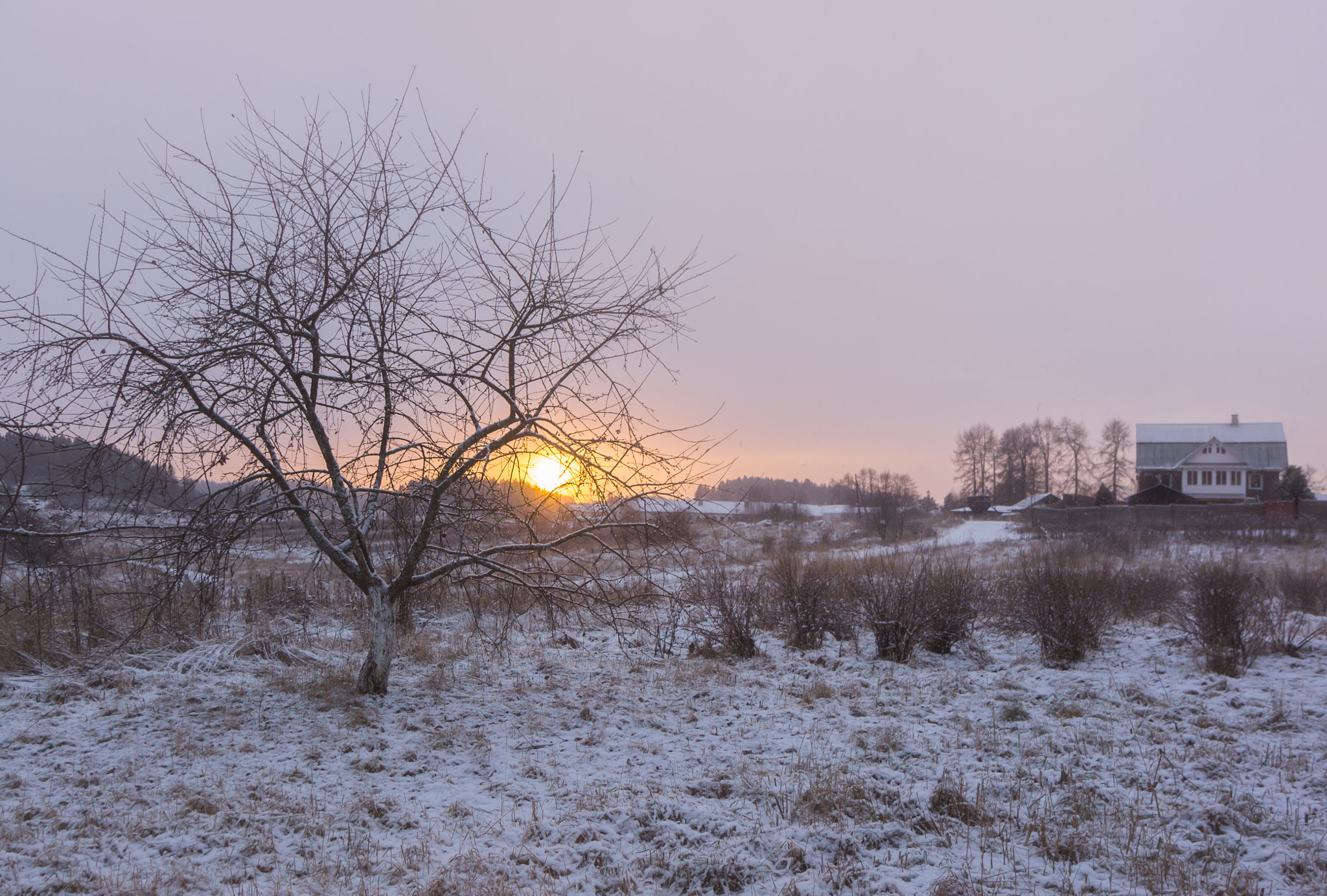 Sony Alpha NEX-5N + Sony E 10-18mm F4 OSS sample photo. Sunset in karelia photography