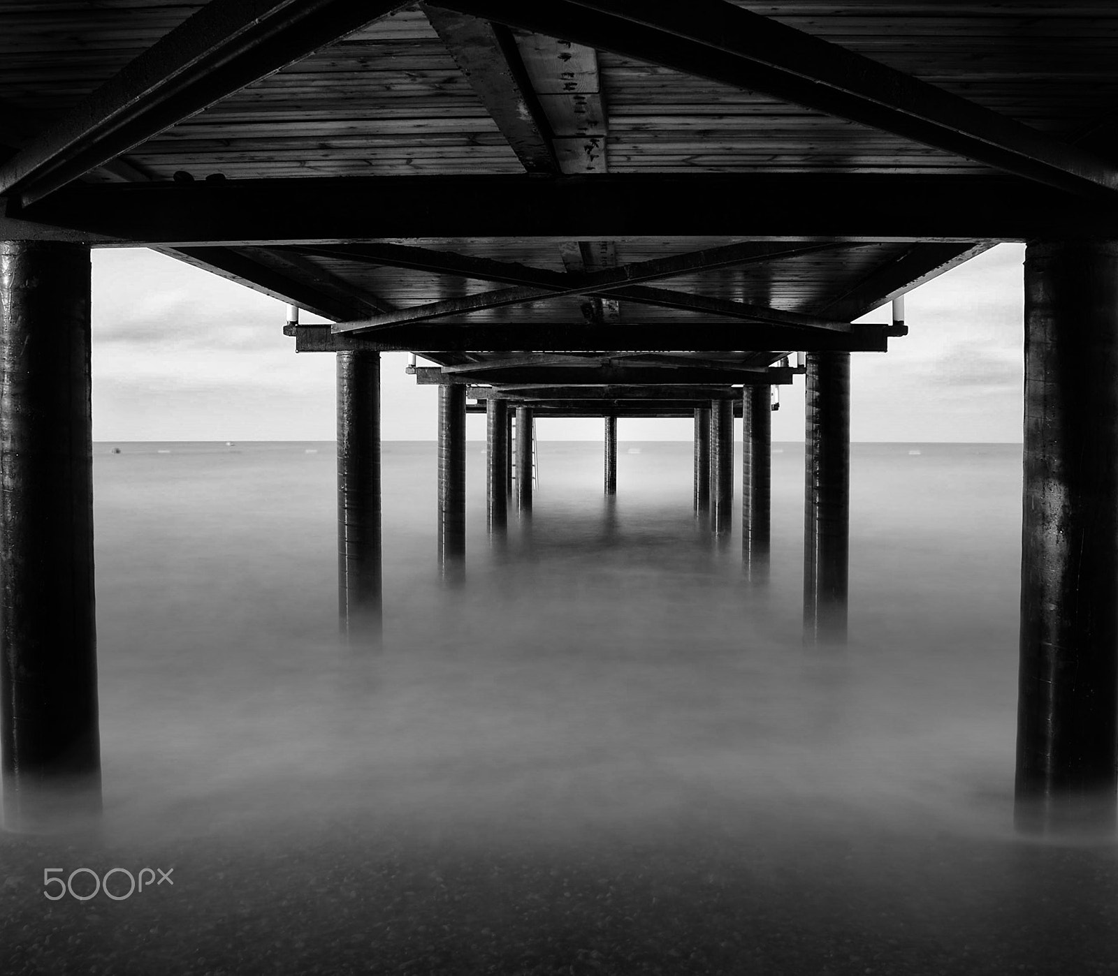 Nikon D5100 + PC Micro-Nikkor 85mm f/2.8D sample photo. Turkey, pier photography