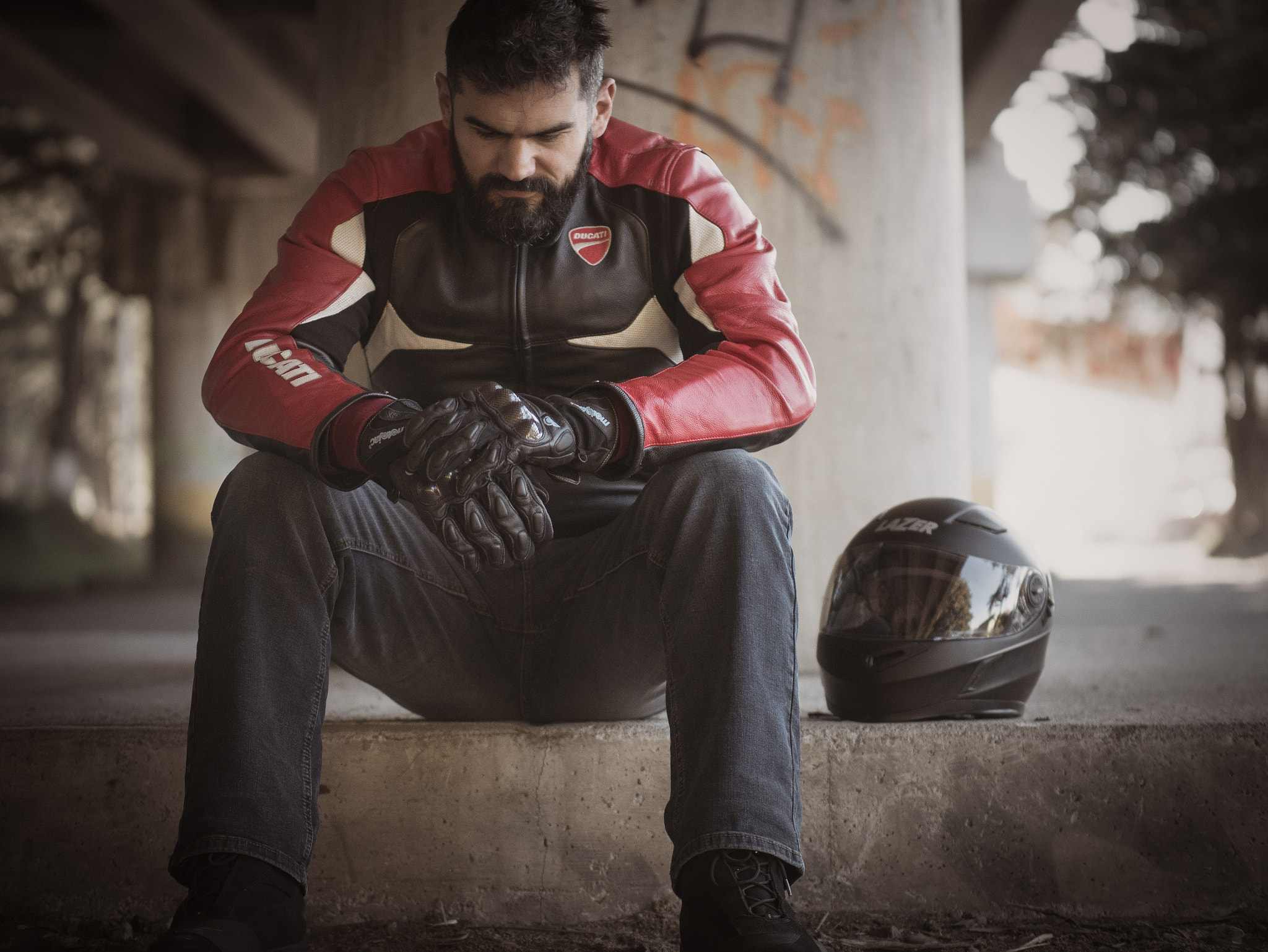 Panasonic Leica DG Nocticron 42.5mm F1.2 ASPH OIS sample photo. Ducati monster 1200 photography