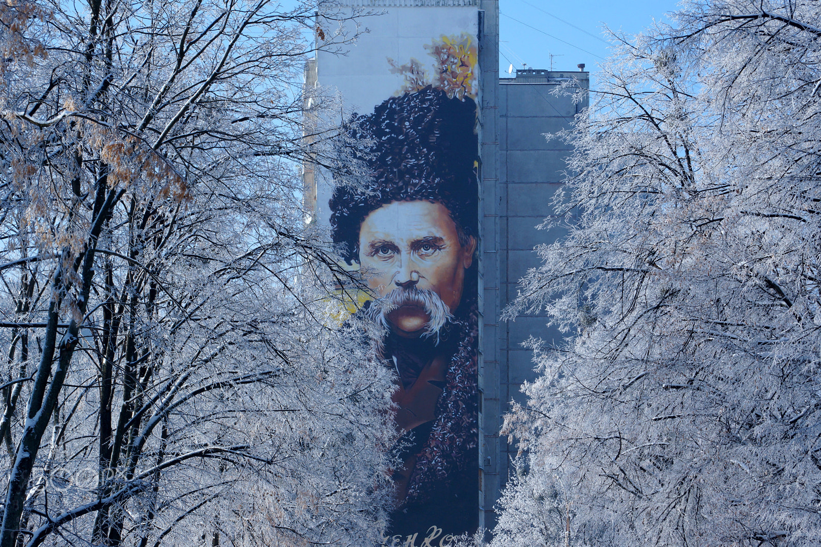 Sony SLT-A65 (SLT-A65V) sample photo. Shevchenko mural-art photography