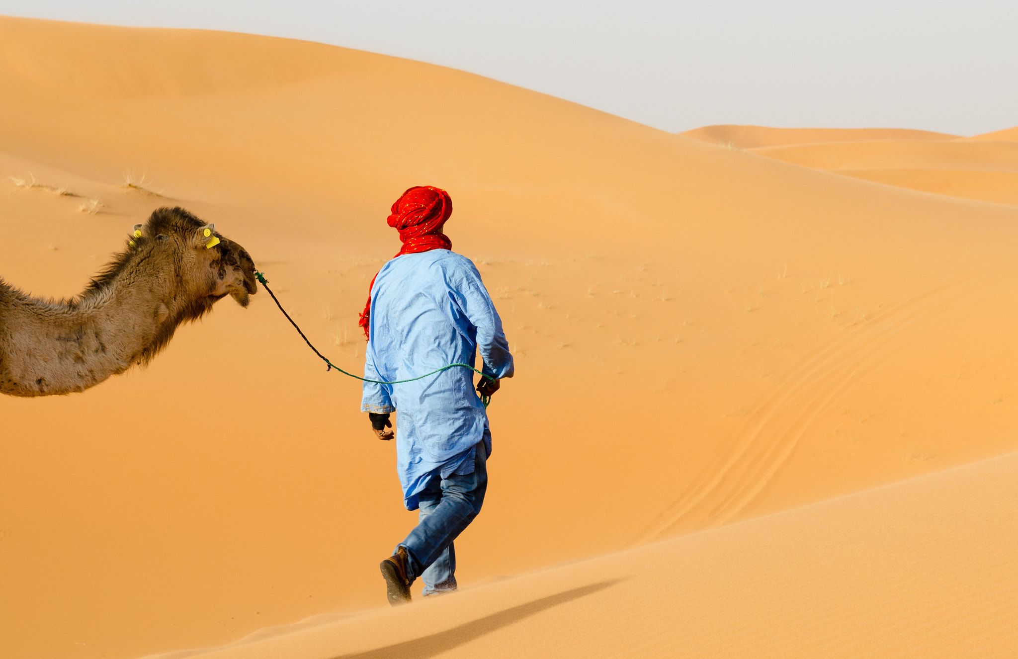 Nikon D5100 + Nikon AF-S Nikkor 24-70mm F2.8G ED sample photo. Moroccan touareg photography