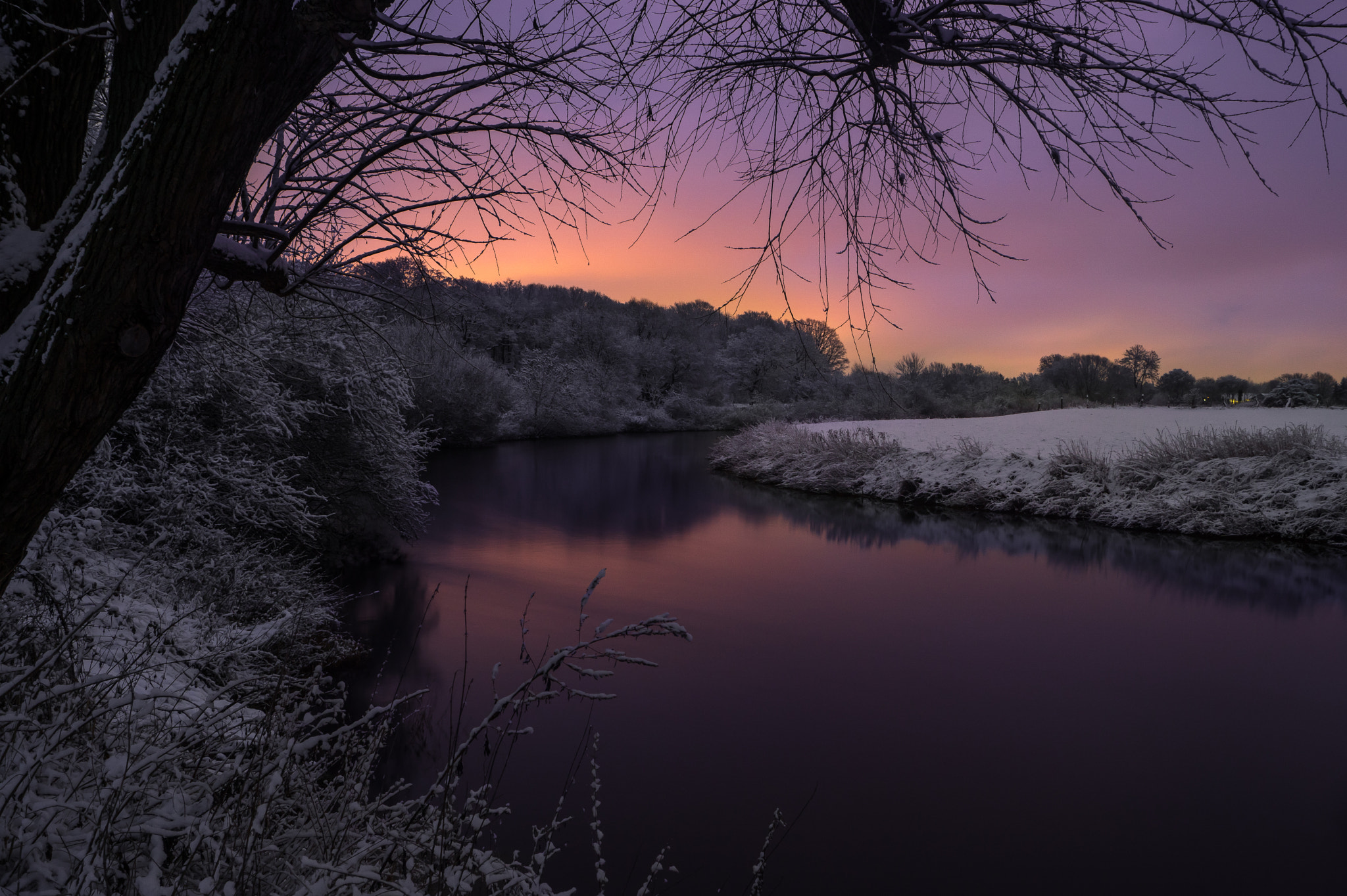 Sony DT 18-55mm F3.5-5.6 SAM II sample photo. Snowy river photography