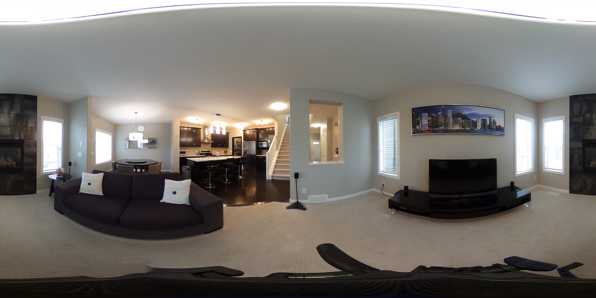 Ricoh Theta S sample photo. 289 kincora glen rise photography