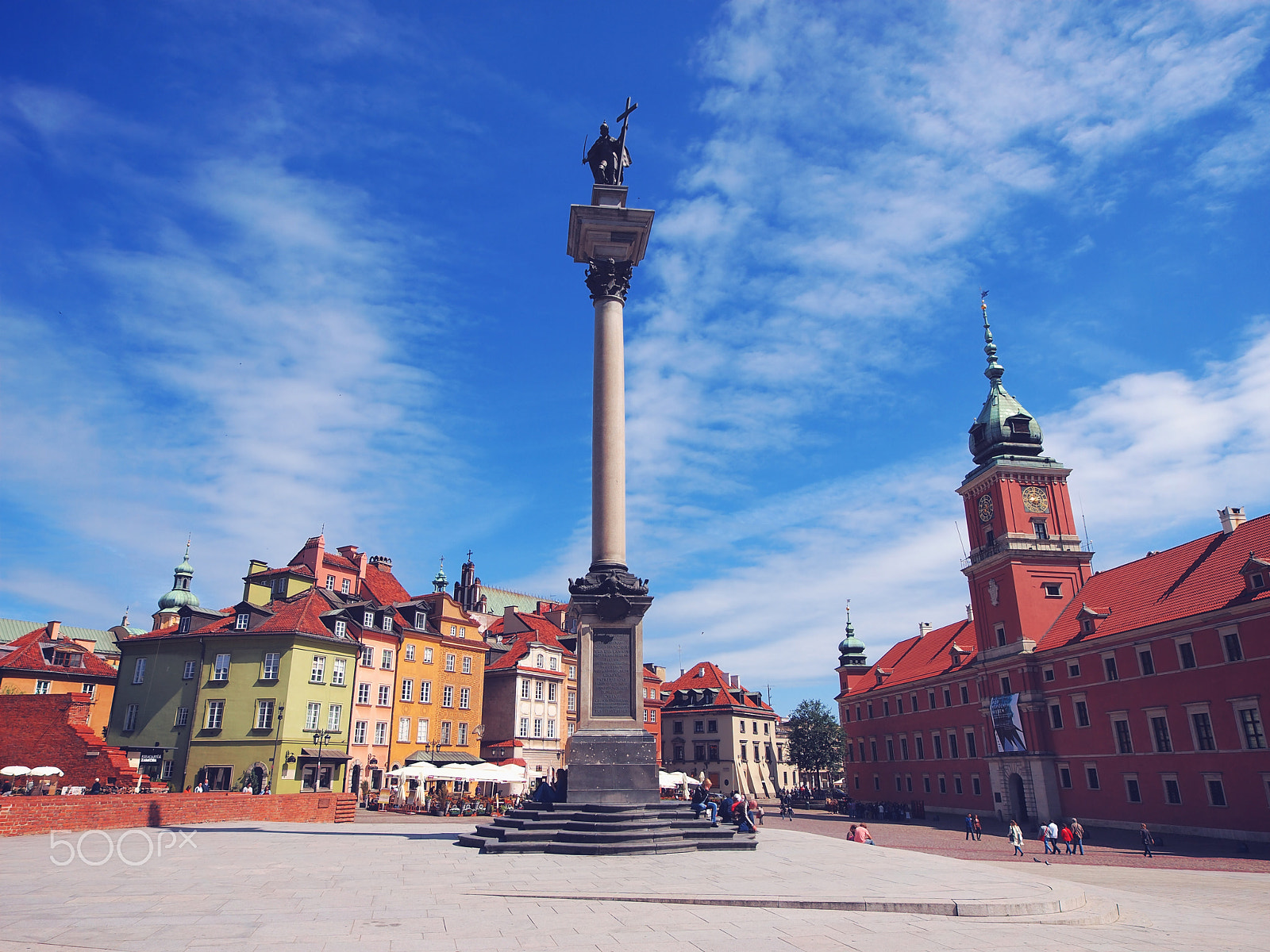 Olympus Zuiko Digital ED 9-18mm F4.0-5.6 sample photo. Old town in warsaw photography
