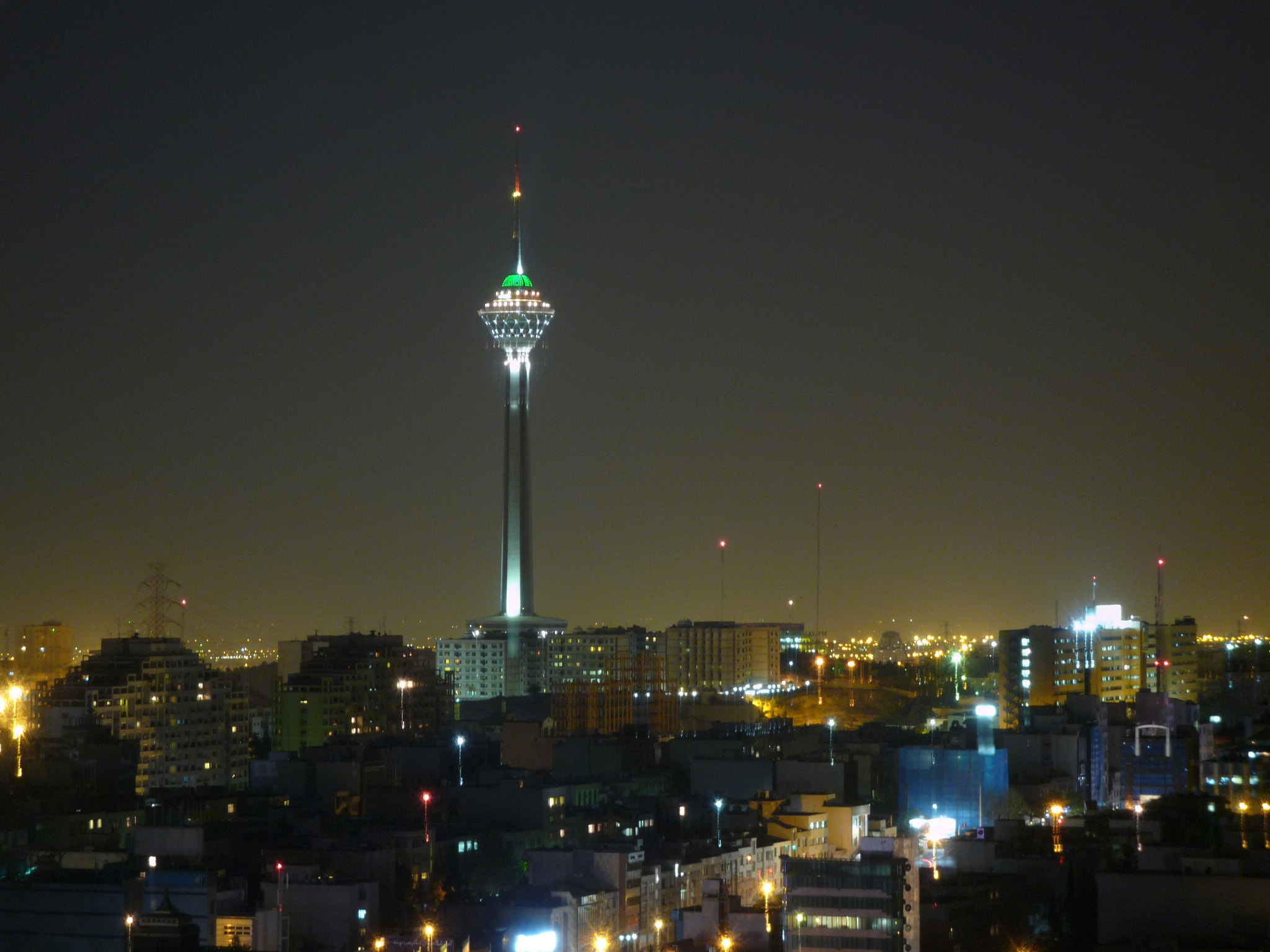 Panasonic DMC-FX520 sample photo. Milad tower photography