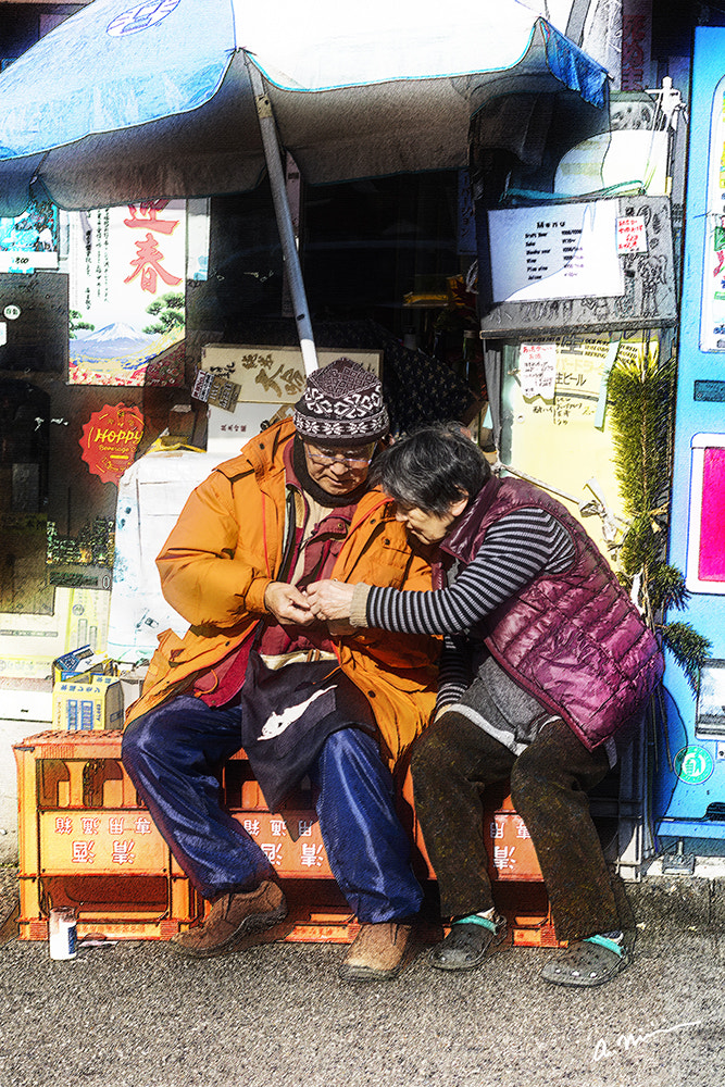 Canon EOS M3 + Canon EF 50mm F1.8 II sample photo. Old persons photography