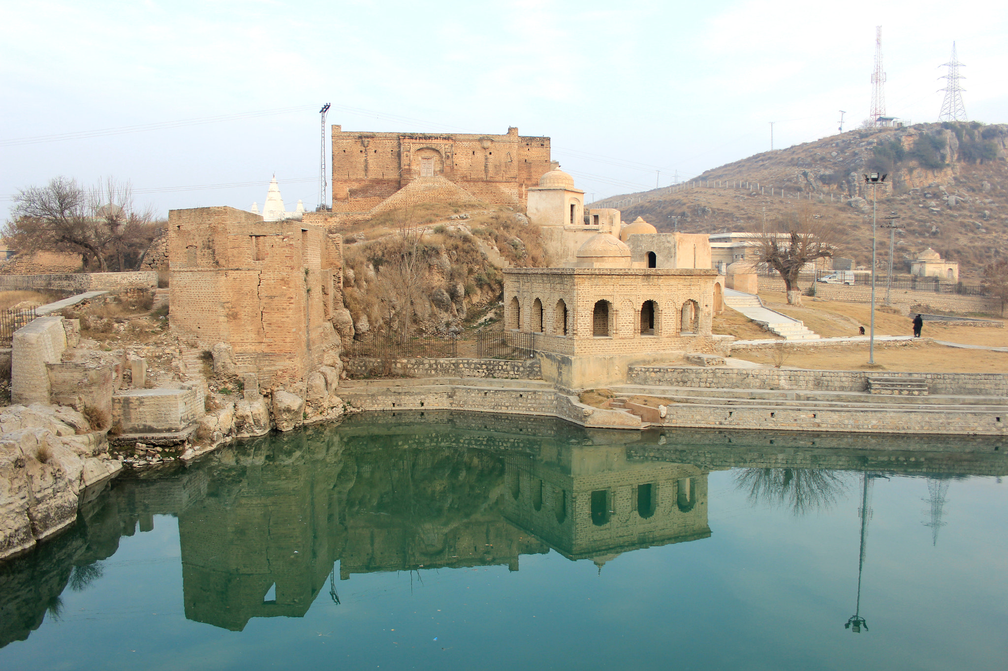 Canon EF-S 18-55mm f/3.5-5.6 USM sample photo. Katas raj temple photography