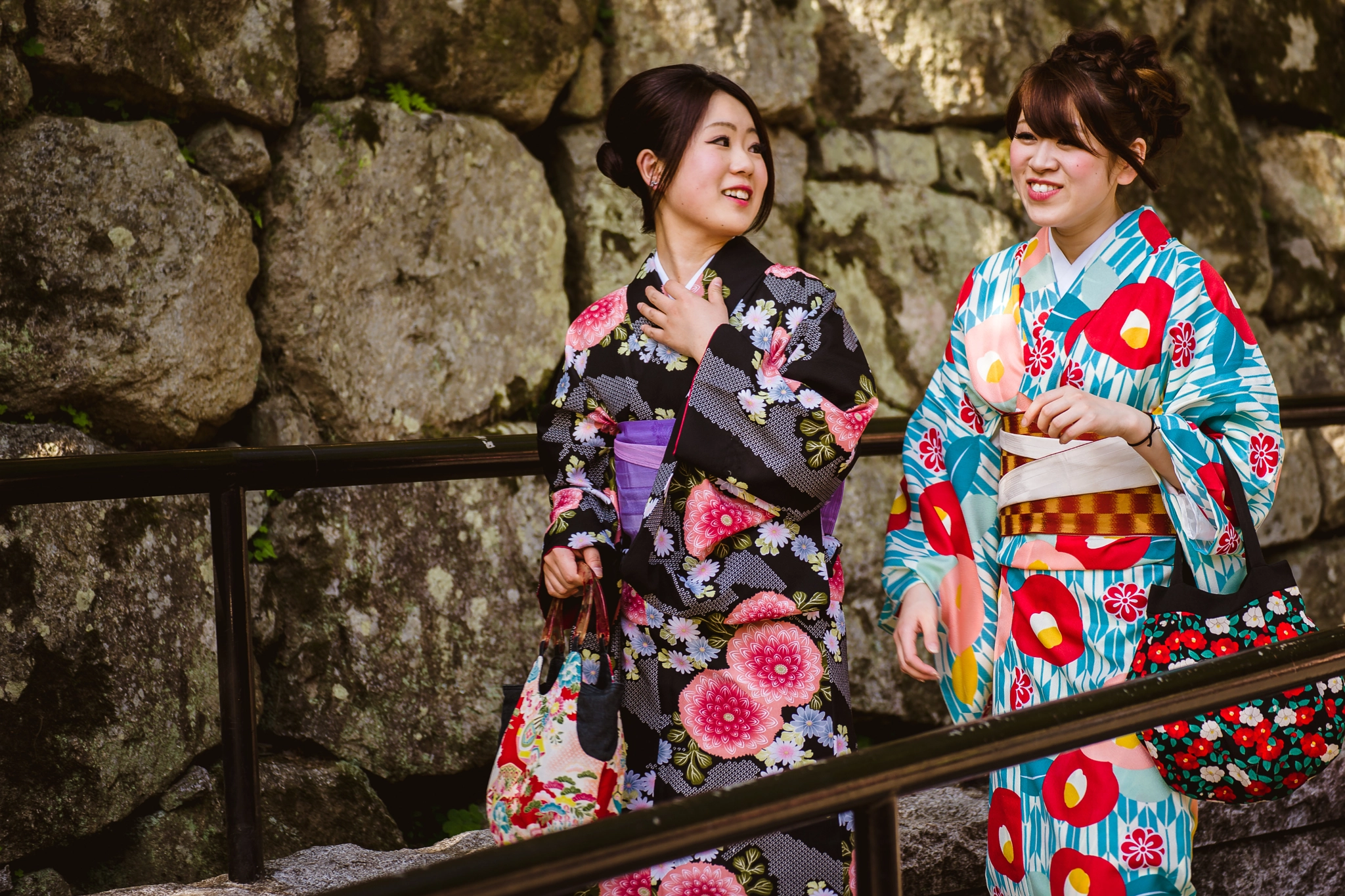 Tamron SP 70-300mm F4-5.6 Di USD sample photo. Japanese girls in kimono photography