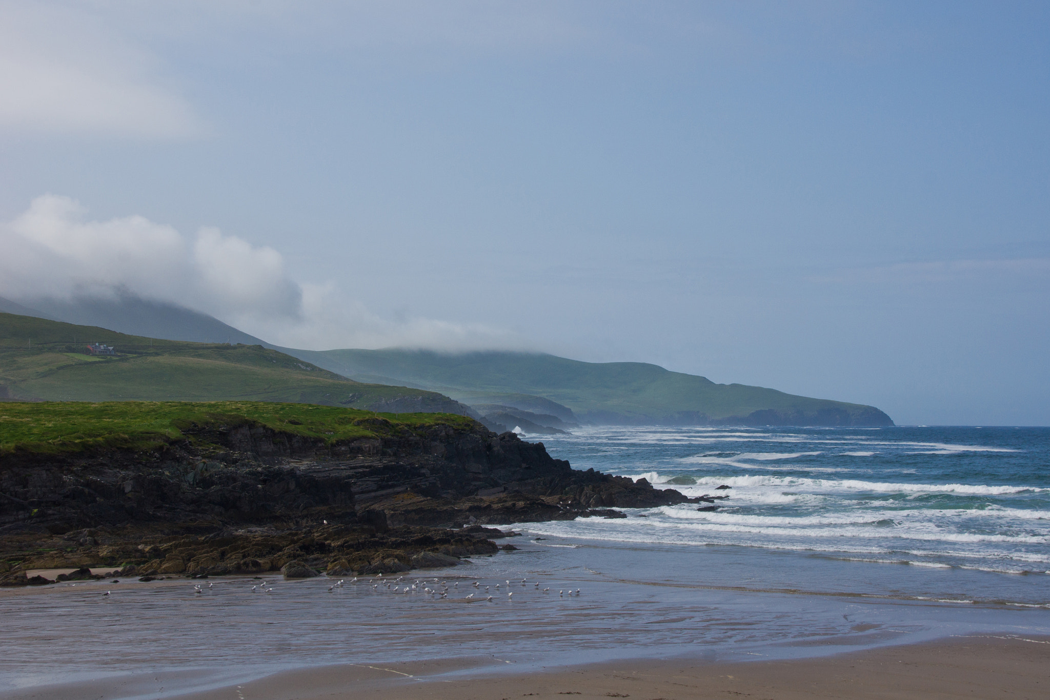 Sony Alpha DSLR-A500 + Tamron AF 28-105mm F4-5.6 [IF] sample photo. Ballinskelligs photography