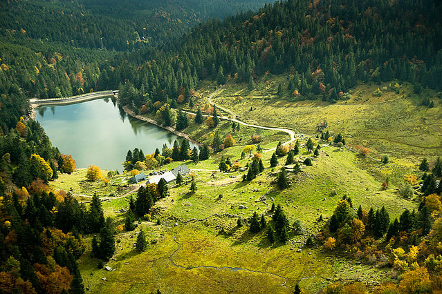 Sony SLT-A65 (SLT-A65V) sample photo. Lac du forlet photography
