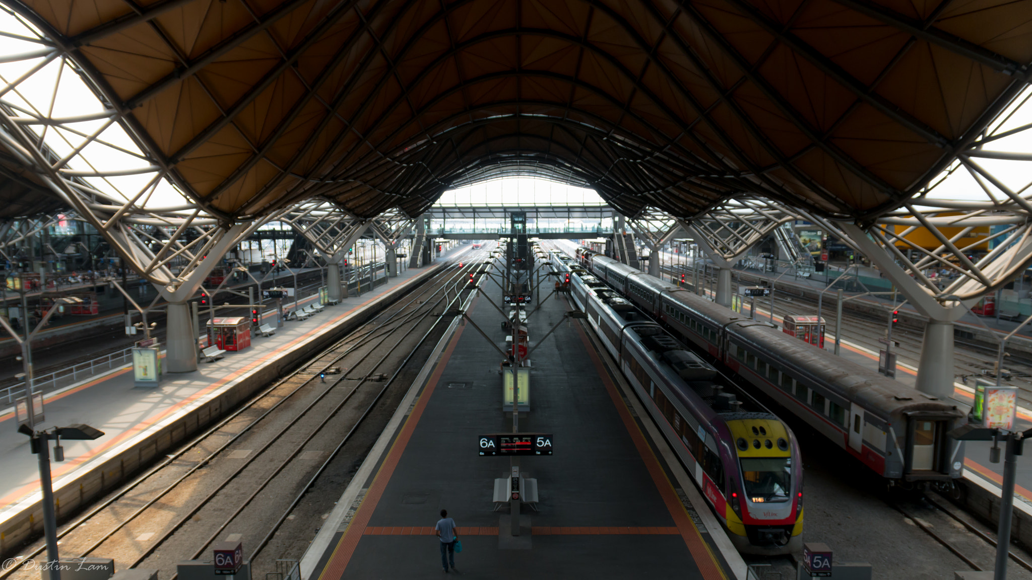 Sony a7R II sample photo. Southern cross station - high photography