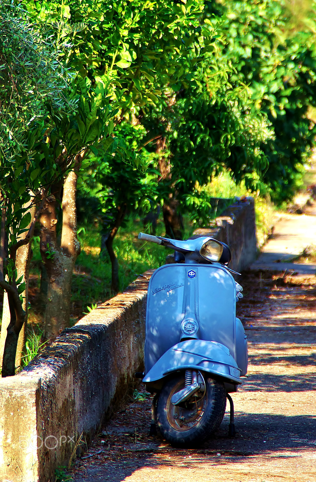 Tamron AF 18-200mm F3.5-6.3 XR Di II LD Aspherical (IF) Macro sample photo. Vespa im pizzo rosso photography