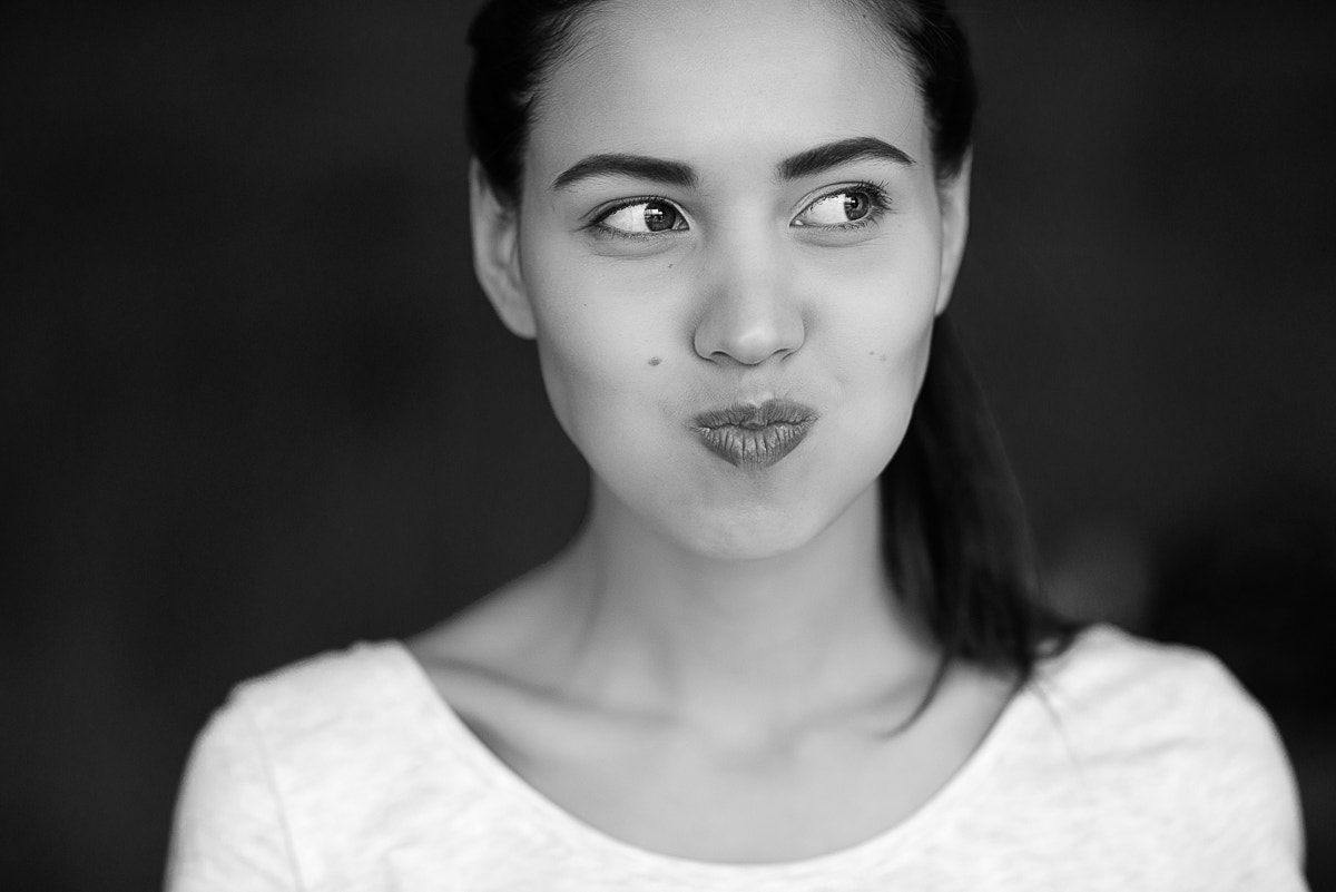 Sony Planar T* 85mm F1.4 ZA sample photo. Настя photography