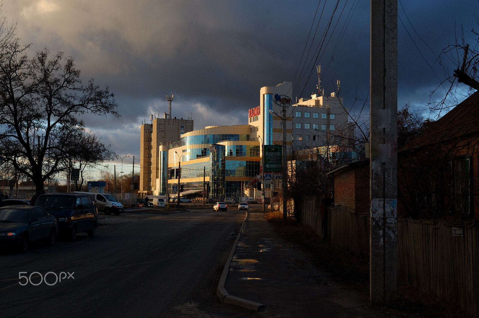 Nikon D40 sample photo. Cold, cloudy, entranced by the sun - 2 photography