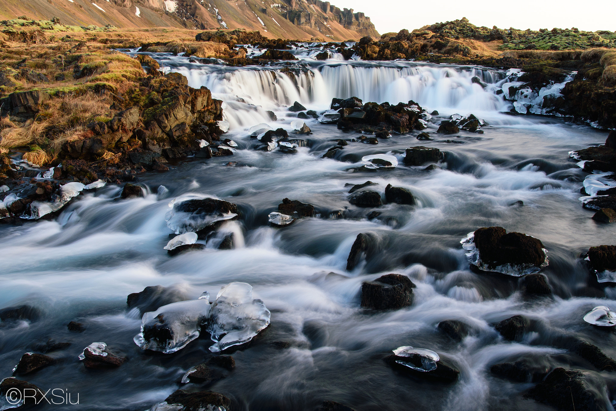 Sigma 17-70mm F2.8-4 DC Macro OS HSM sample photo. Roadside waterfall photography