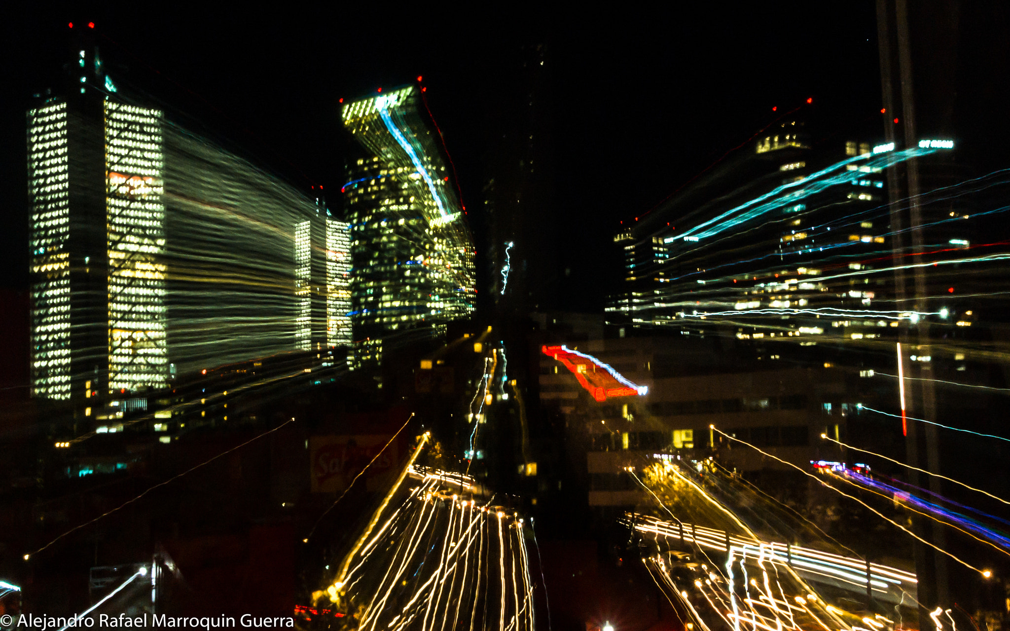 Nikon 1 J2 sample photo. Warp the city.jpg photography