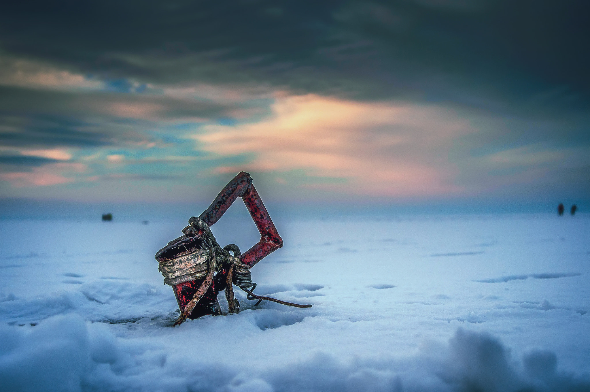 AF Zoom-Nikkor 28-80mm f/3.3-5.6G sample photo. Balaton in the winter photography