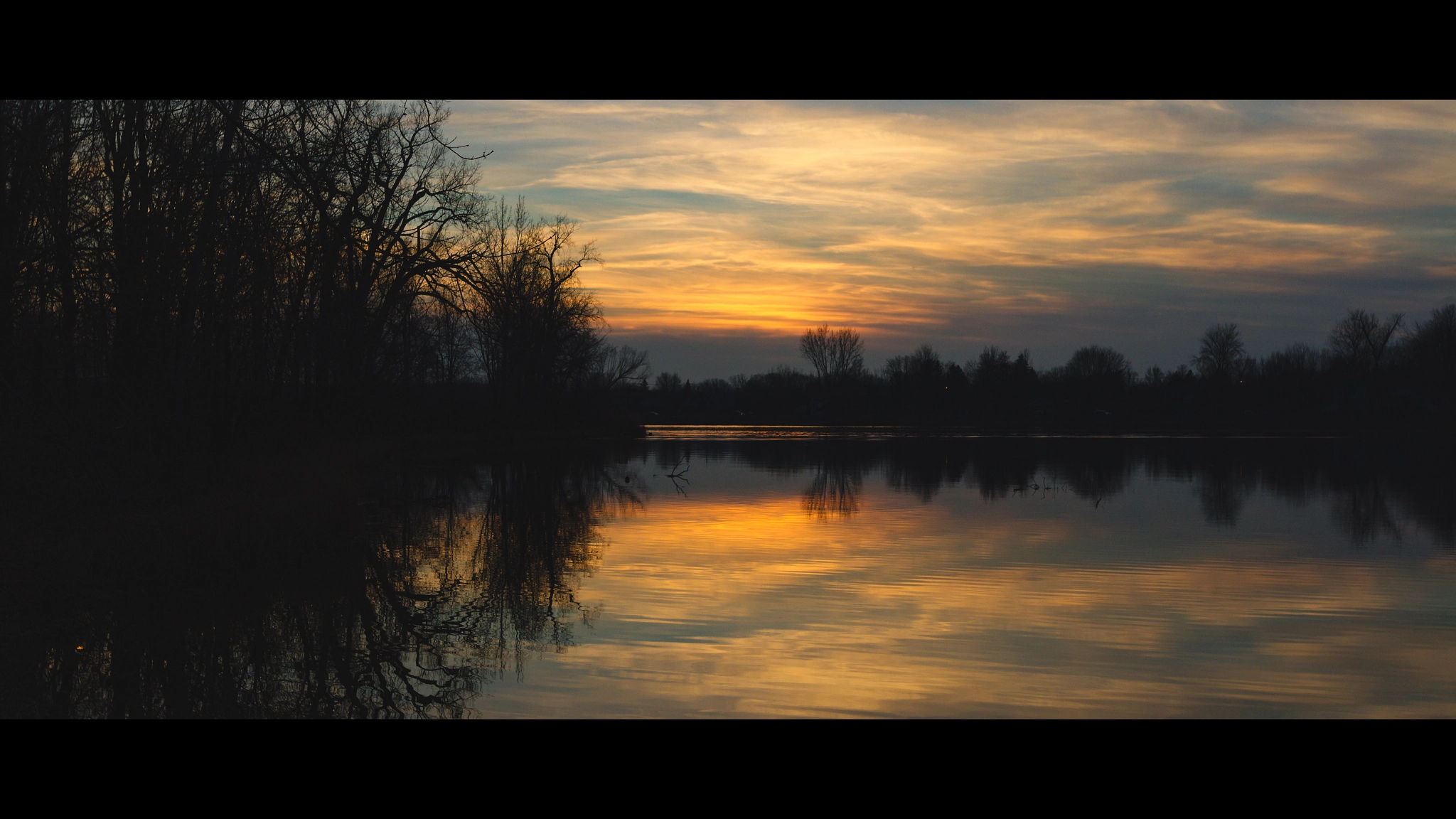 Sigma 24mm F1.4 DG HSM Art sample photo. Chateauguay river photography