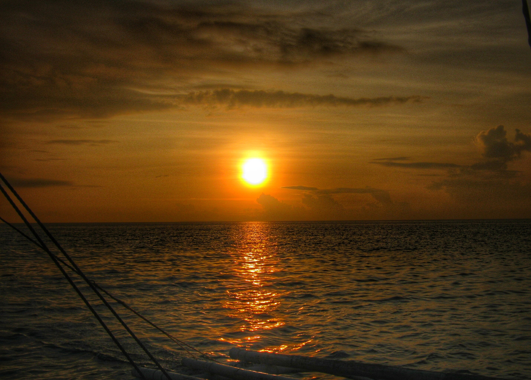 Canon PowerShot A490 sample photo. Sunset photography