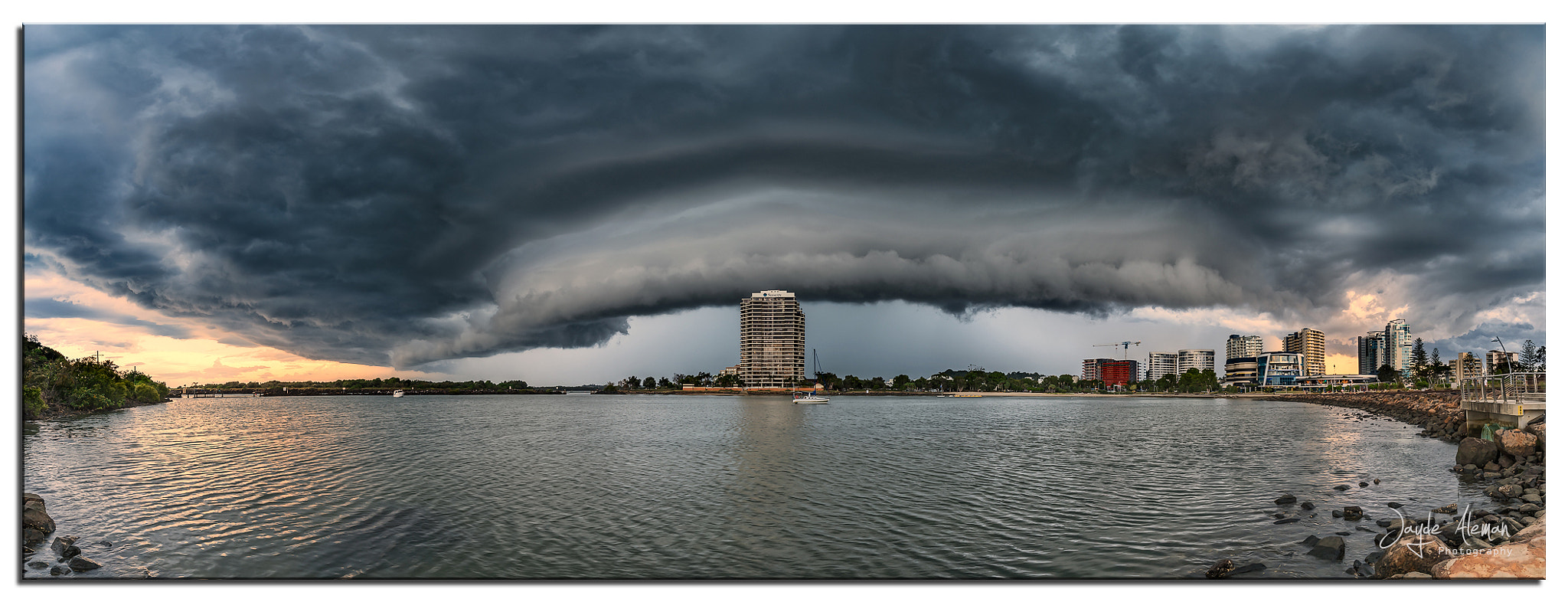 Sony a7R II sample photo. Storm cell over jack evans photography