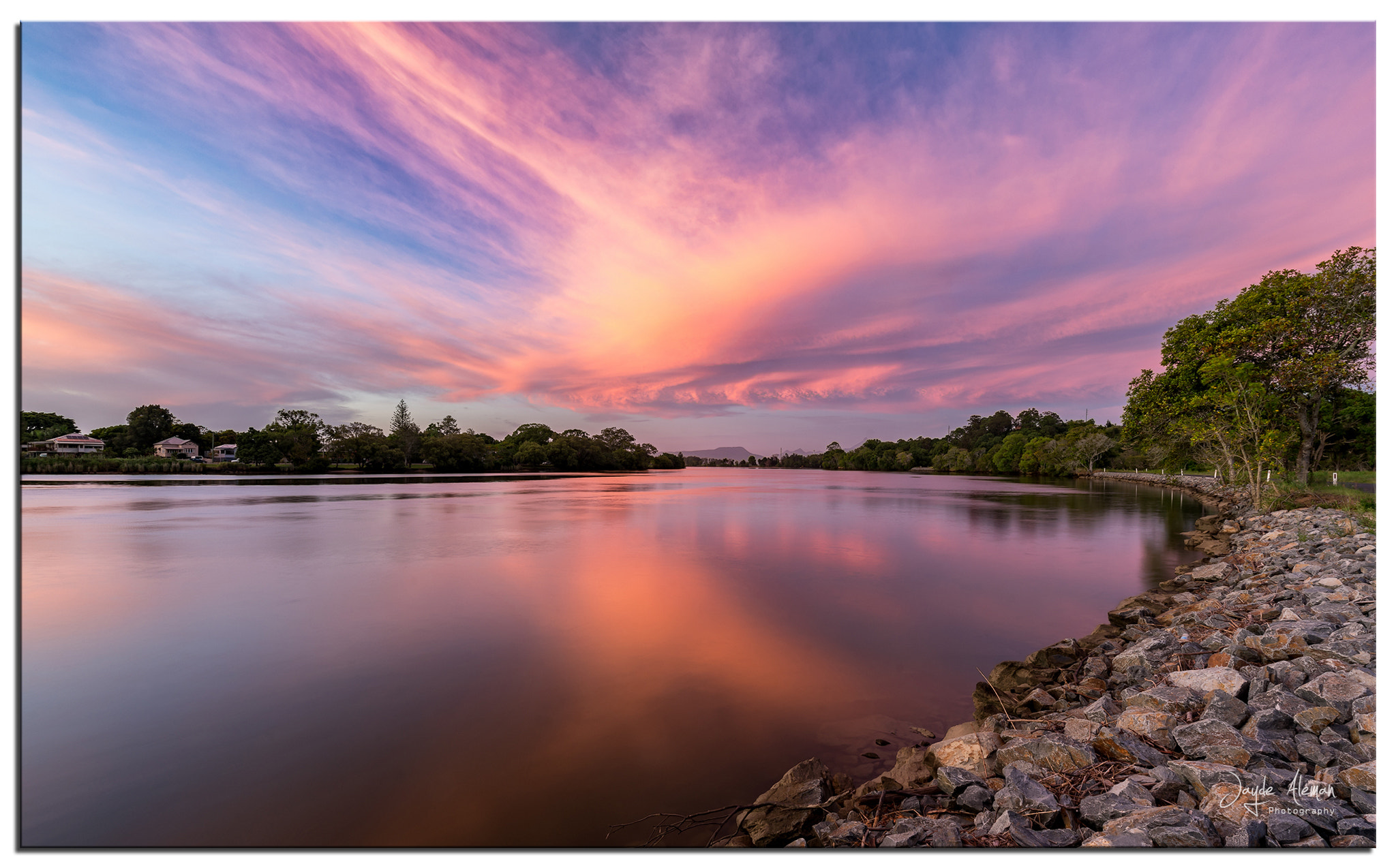 Sony a7R II sample photo. Tumbulgum sunrise photography