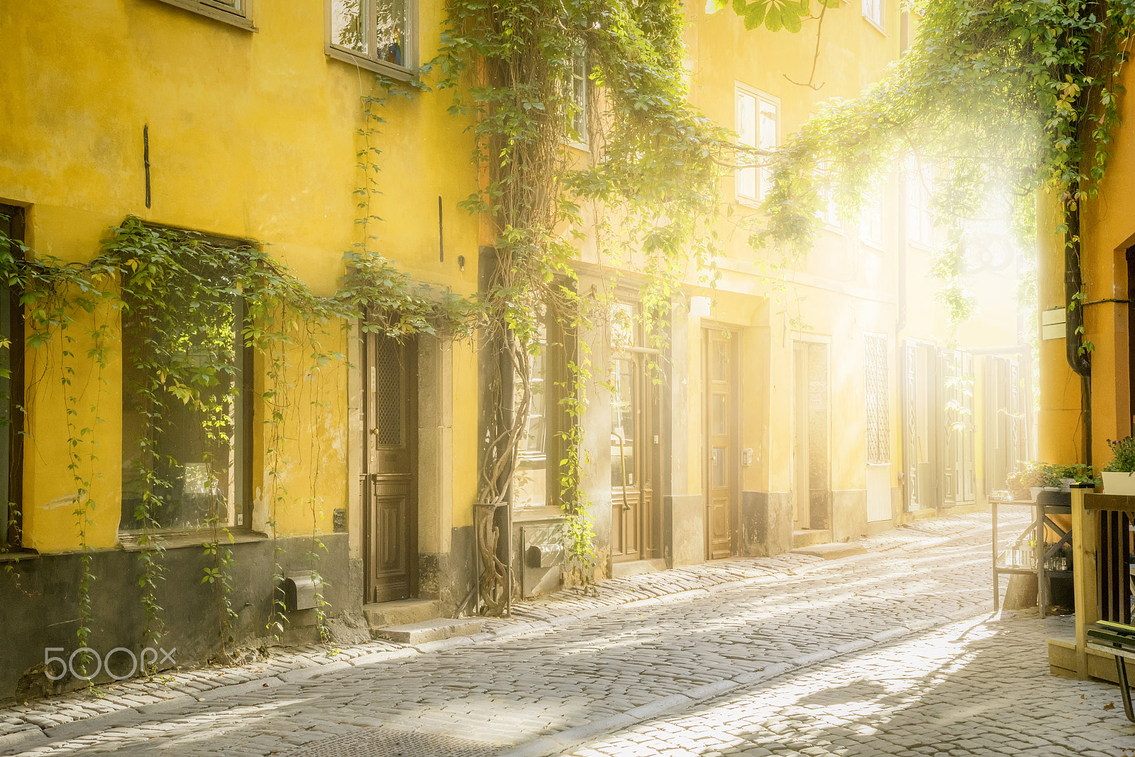 Sony a7 II + Sigma ZOOM-alpha 35-135mm F3.5-4.5 sample photo. Old street in stockholm photography