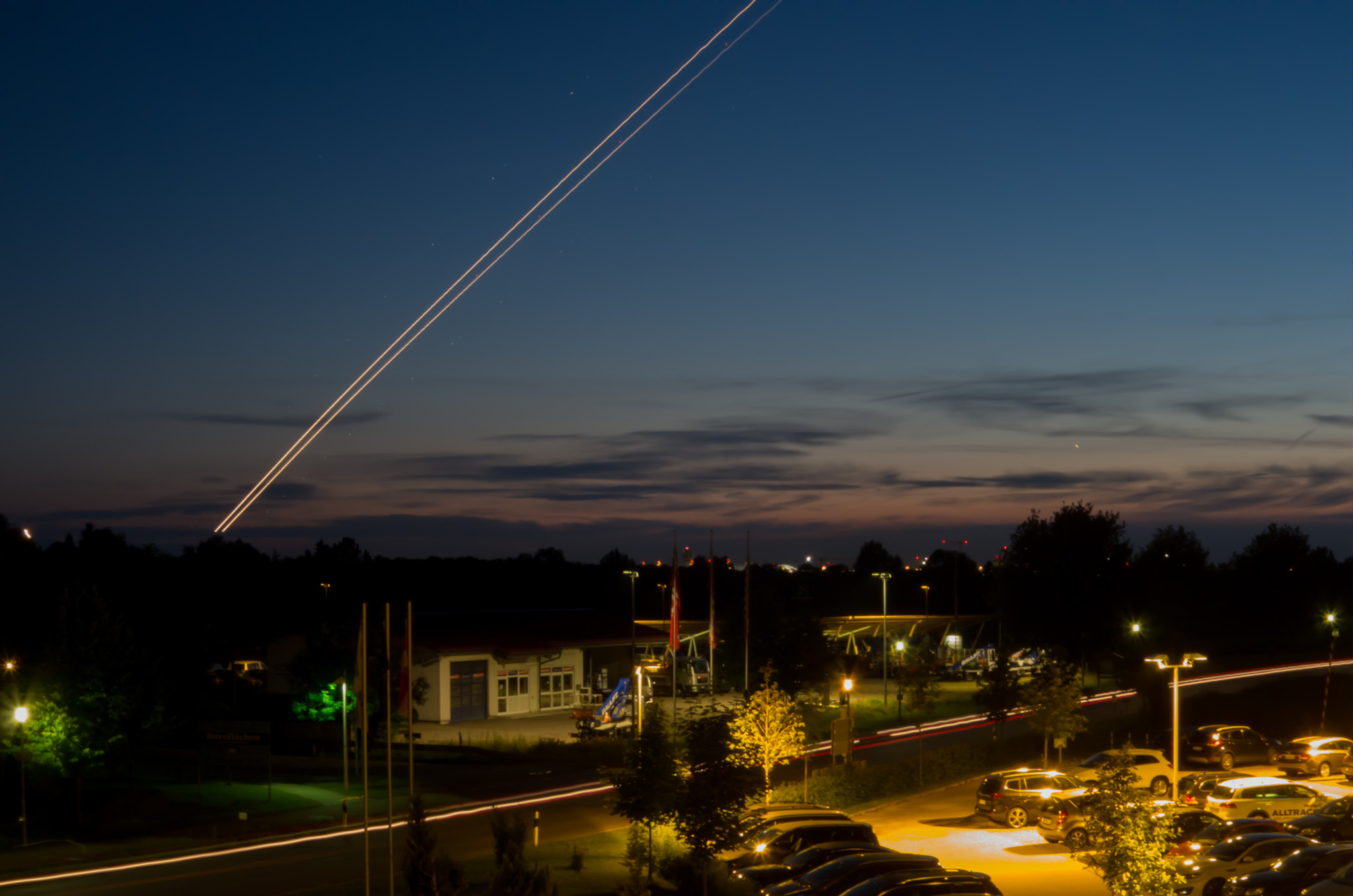 Pentax Q + Pentax 01 Standard Prime sample photo. Night flight photography