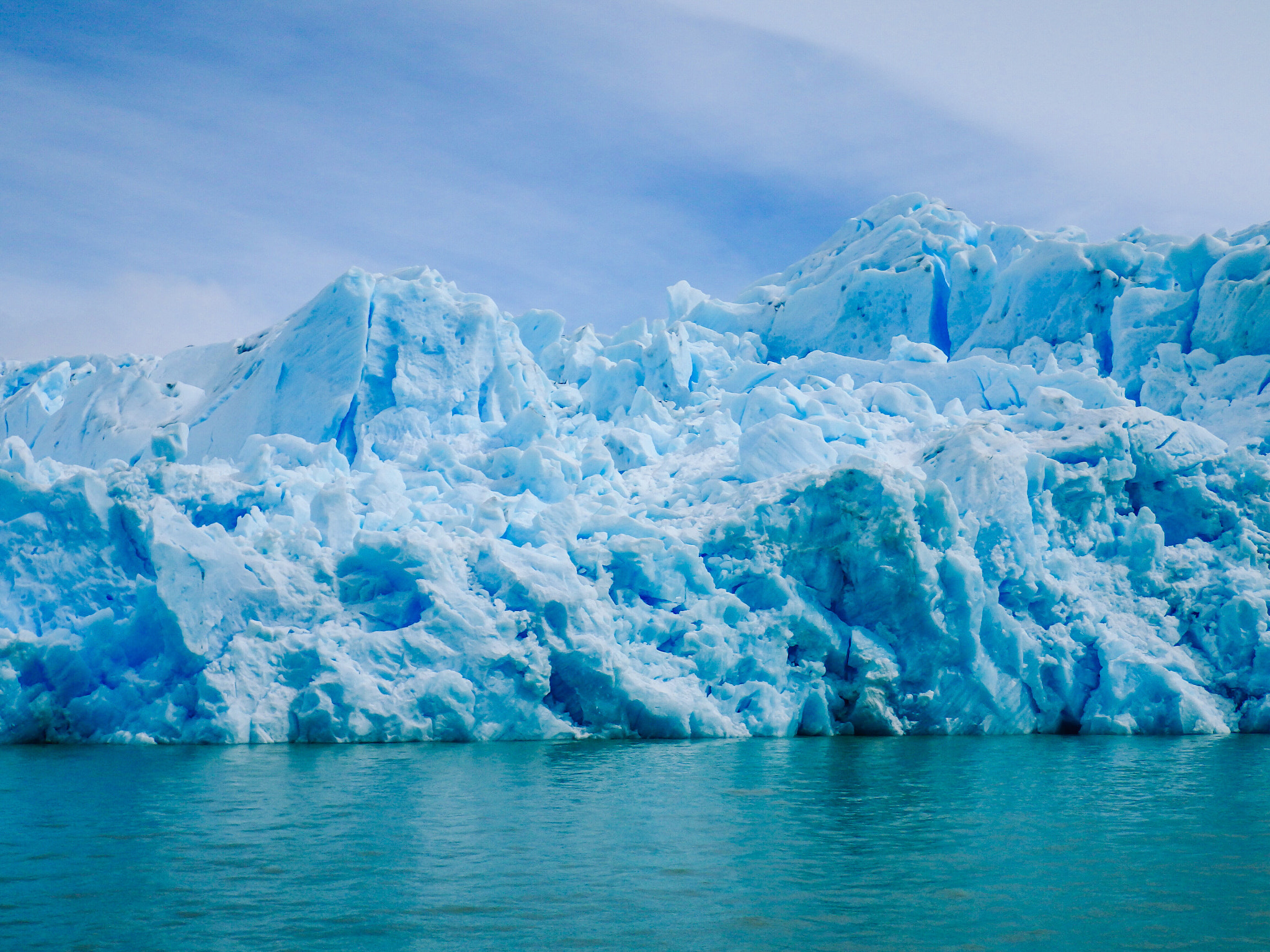 PENTAX RICOH IMAGING PENTAX WG-3 GPS sample photo. Grey glacier in torres del paine bational park. photography