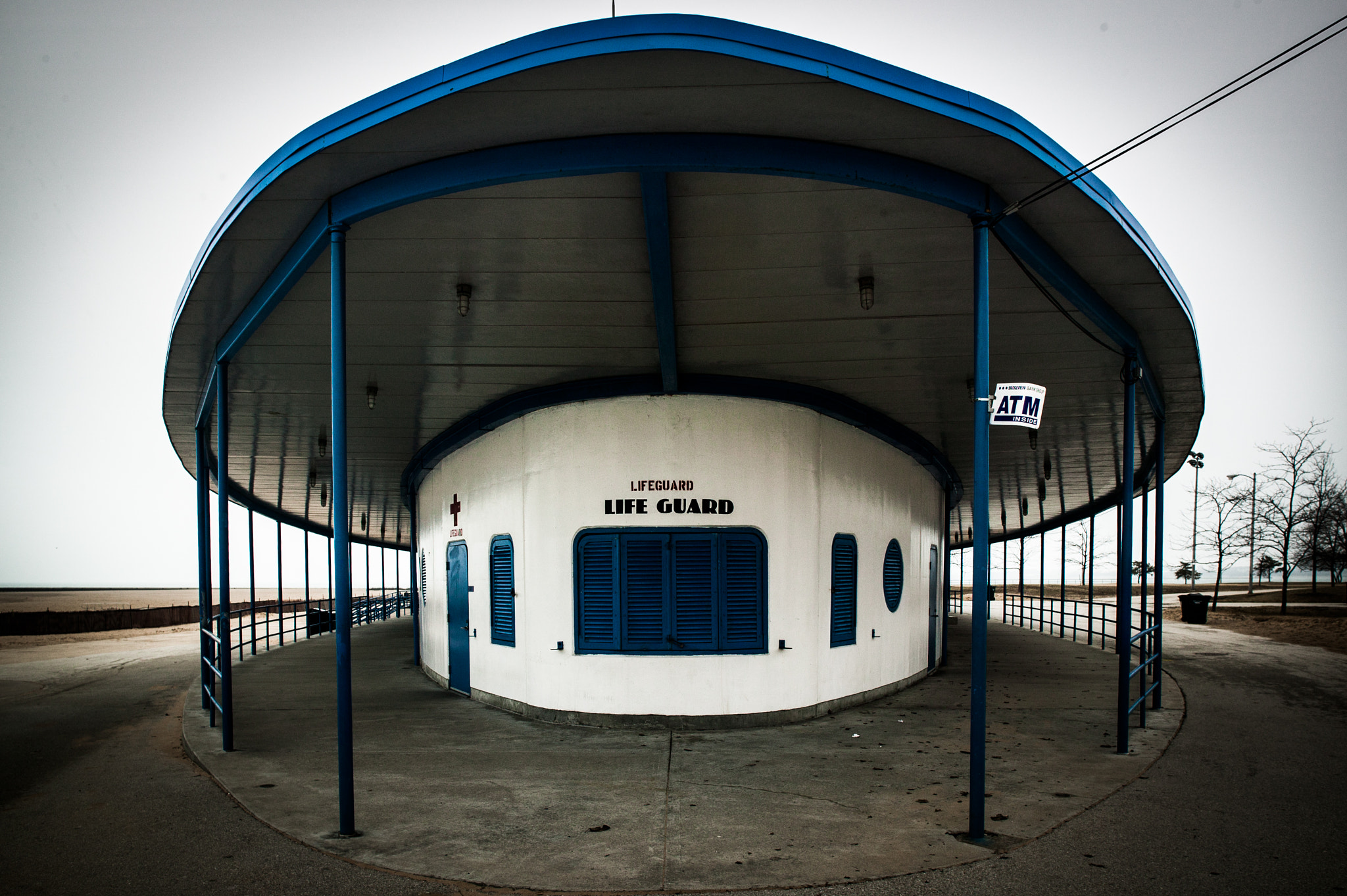 Canon EOS-1Ds + Canon TS-E 24mm f/3.5L sample photo. Lifeguard life guard photography