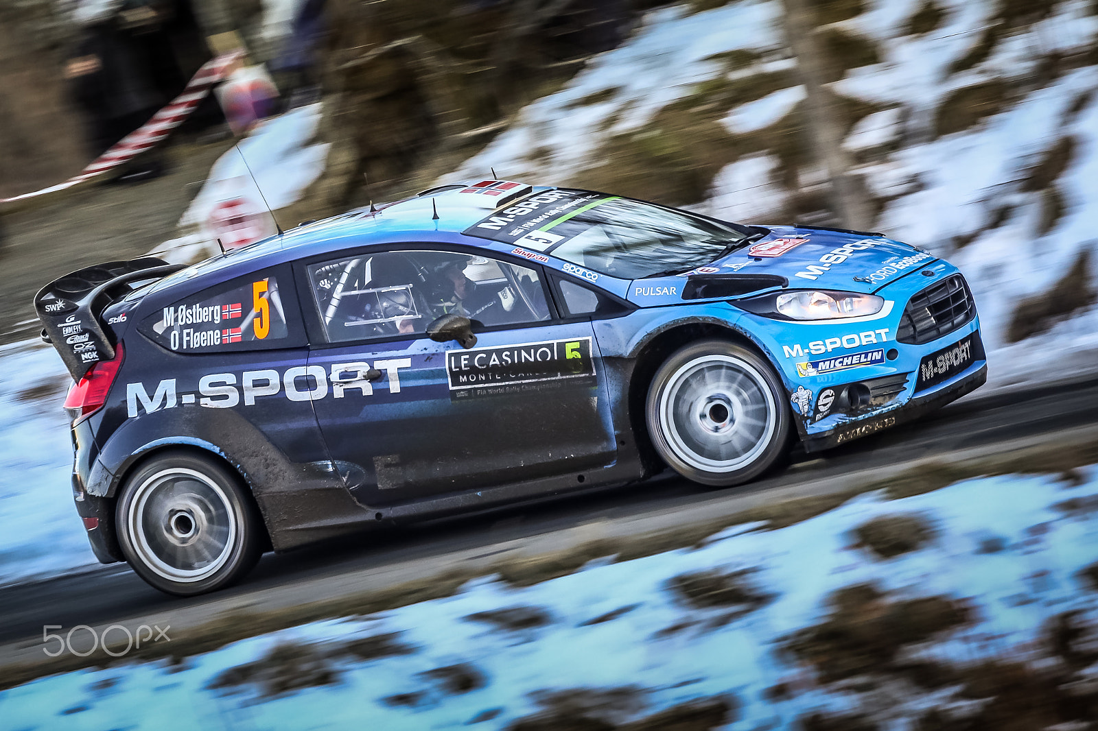 Canon EOS 6D + Canon EF 400mm F4 DO IS II USM sample photo. Rally monte carlo photography