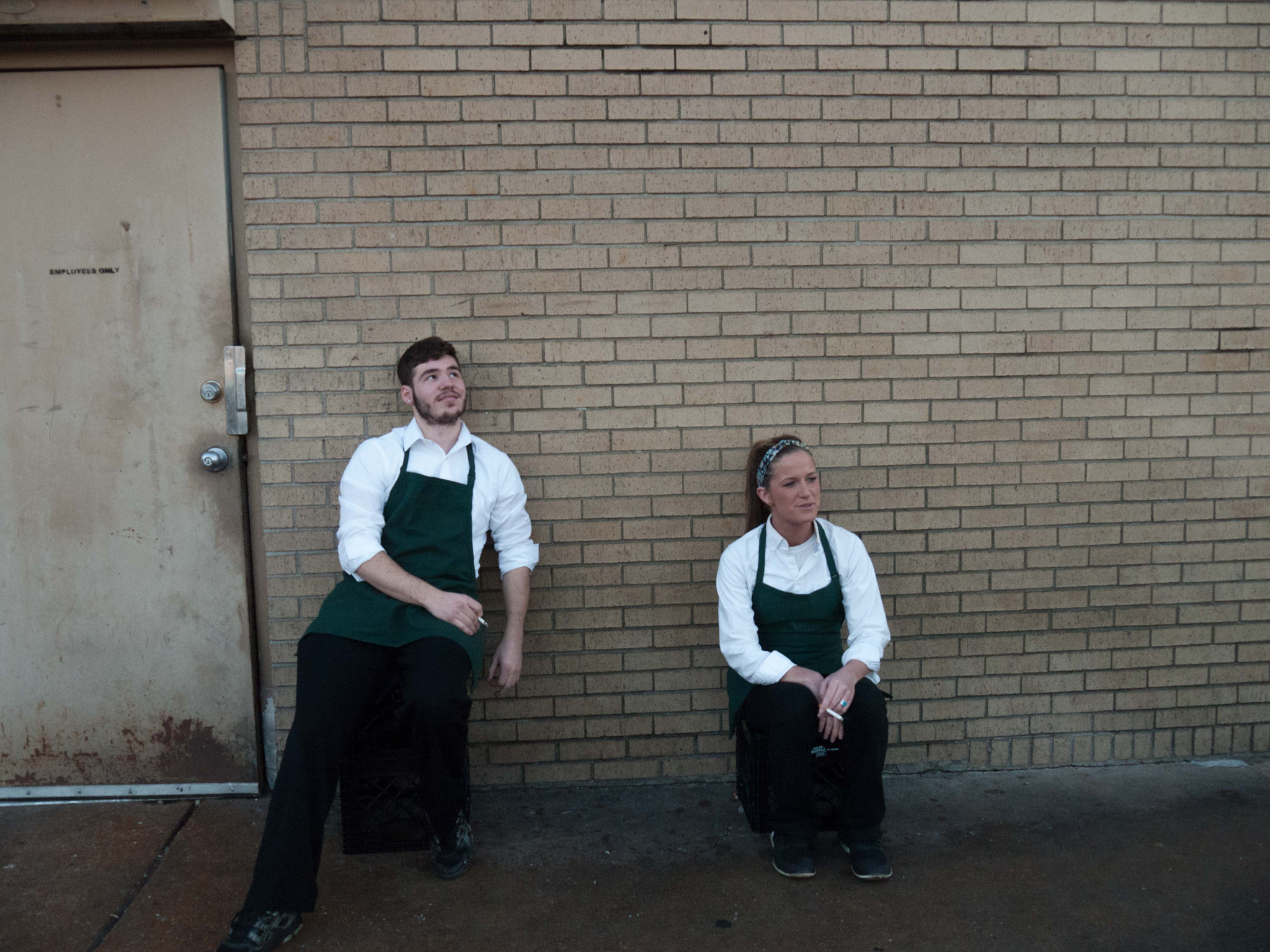 Panasonic Lumix DMC-GF1 sample photo. Smoke break photography