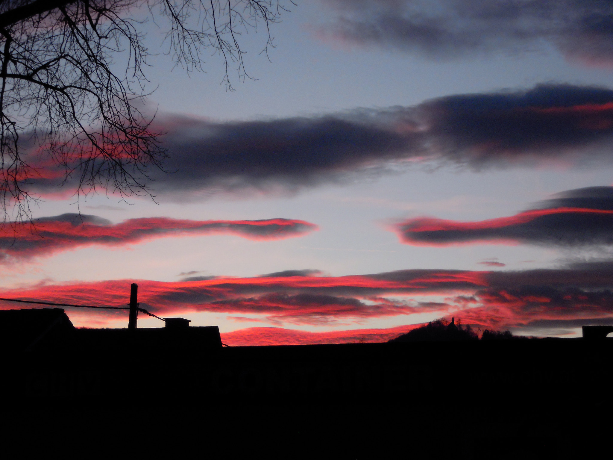 Nikon Coolpix S640 sample photo. Abendrot sunset photography