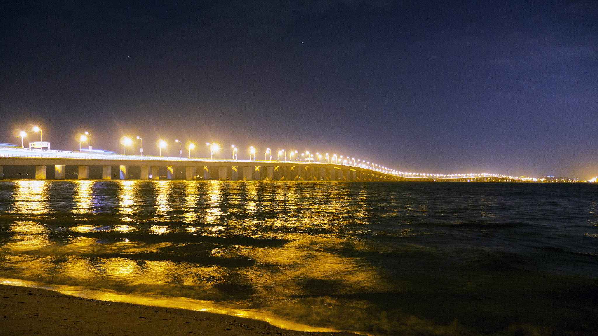 Panasonic Lumix DMC-GH3 sample photo. 集美大桥 photography